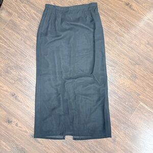 JKARA LONG BLACK SKIRT